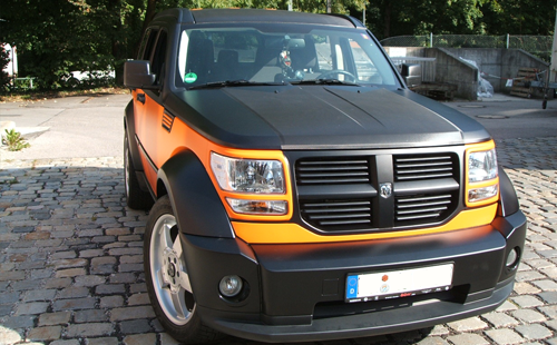 Referenzbild Fahrzeugvollverklebung