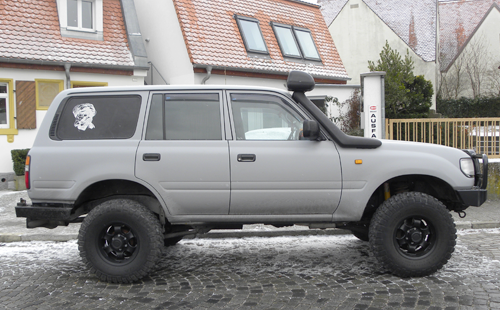 Referenzbild Fahrzeugvollverklebung
